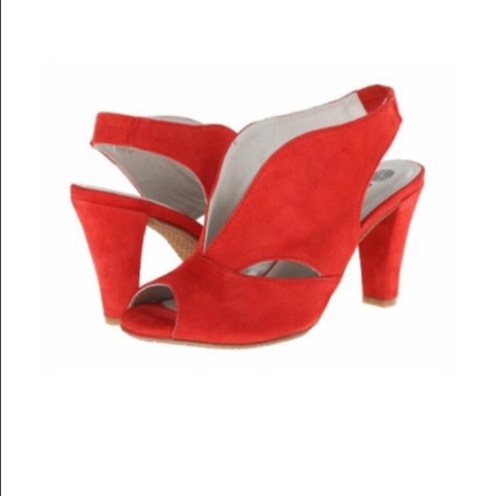 Fierce red sandals